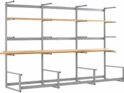 Diversified Spaces Metal Lumber Storage Rack^ Workshop & Tool Cabinets
