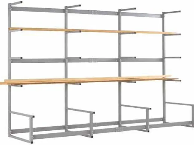 Diversified Spaces Metal Lumber Storage Rack^ Workshop & Tool Cabinets