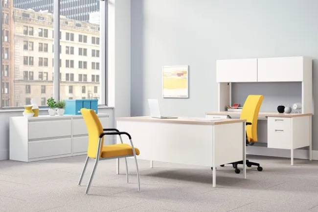 Hon Metro Classic Series Double Pedestal Desks^ Teacher Desks|Instructor Desks