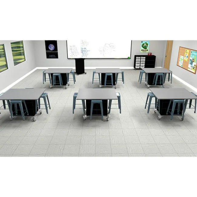 CEF Middle School 24 Student Classroom Package^ Activity Table & Chair Packages|Activity Tables & Chairs