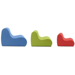 Jaxx Midtown Kids Classroom Soft Foam Chair^ Bean Bag Chairs|Soft Seating