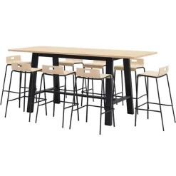 KFI Seating Midtown Table and Jive Bar Height Stool Packages^ Cafe Table & Chair Sets|Conference Table & Chair Packages