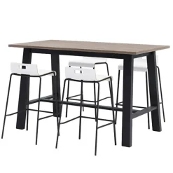 KFI Seating Midtown Table and Jive Bar Height Stool Packages^ Cafe Table & Chair Sets|Conference Table & Chair Packages