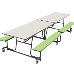AmTab Mobile Bench School Cafeteria Tables^ Cafeteria|Cafeteria Tables