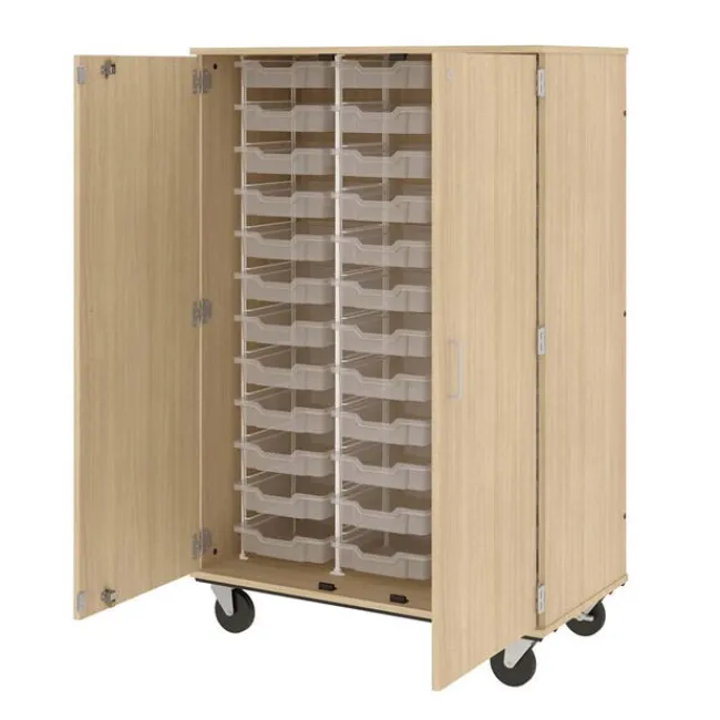 Stevens Industries Mobile 36 Bin Storage Unit^ Mobile Cabinets