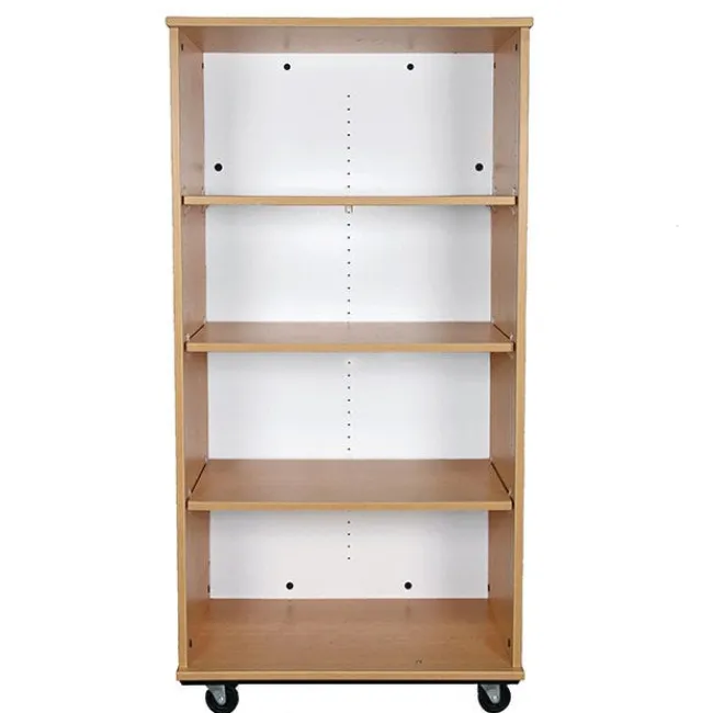 TotMate Mobile Bookcase with Dry Erase Back (30" W x 23" D x 60" H)^ Bookcases
