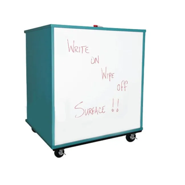 TotMate Mobile Bookcase with Dry Erase Back (36" W x 23" D x 36" H)^ Bookcases