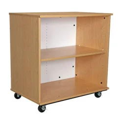 TotMate Mobile Bookcase with Dry Erase Back (36
