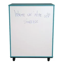 TotMate Mobile Bookcase with Dry Erase Back (36" W x 23" D x 48" H)^ Bookcases