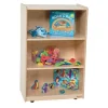 Wood Designs Mobile Bookshelf Storage Units^ Bookcases