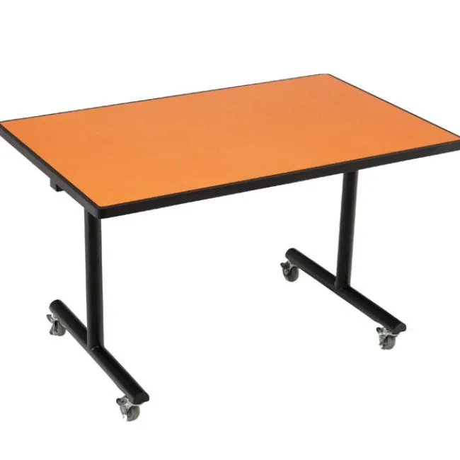 AmTab Mobile Booth Cafeteria Tilt Tables^ Cafeteria Booths|Cafeteria