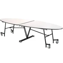 National Public Seating Mobile Elliptical Cafeteria Tables^ Cafeteria|Cafeteria Tables