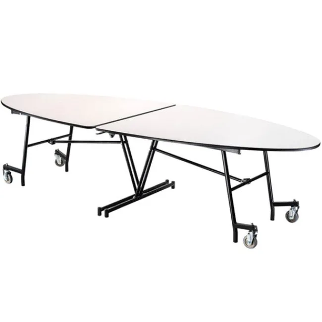 National Public Seating Mobile Elliptical Cafeteria Tables^ Cafeteria|Cafeteria Tables