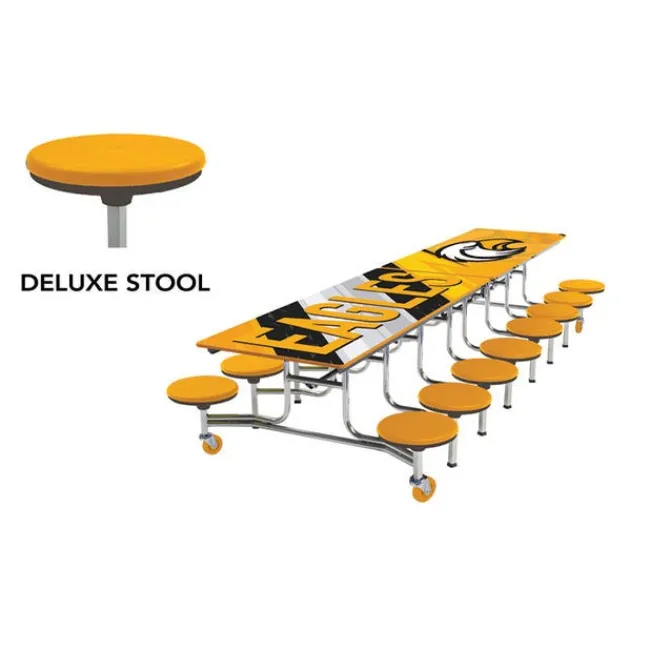 AmTab Mobile Stool Cafeteria Tables^ Cafeteria|Cafeteria Tables