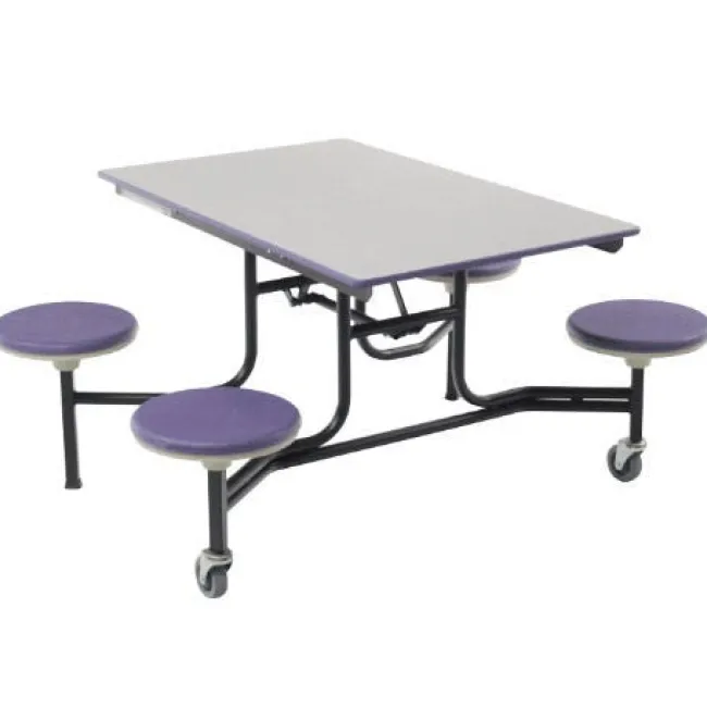 AmTab Mobile Stool Cafeteria Tables^ Cafeteria|Cafeteria Tables