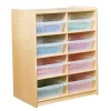Wood Designs Mobile Storage Units w/ 8, 12 or 16 Letter Trays^ Cubbies
