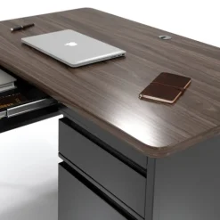 Hirsh Industries Mobile Teacher Desk w/ Double Pedestal - 60” W x 30” D^ Teacher Desks|Instructor Desks