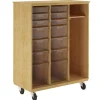 Diversified Spaces Mobile Tote and More Storage^ Tote & Bin Storage