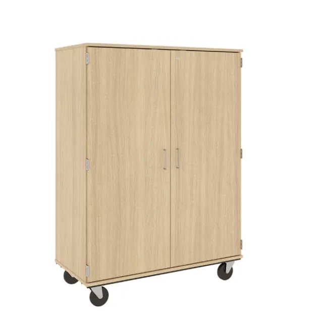 Stevens Industries Mobile Wardrobe/Shelf Combo Storage Unit^ Mobile Cabinets|Wardrobe Cabinets