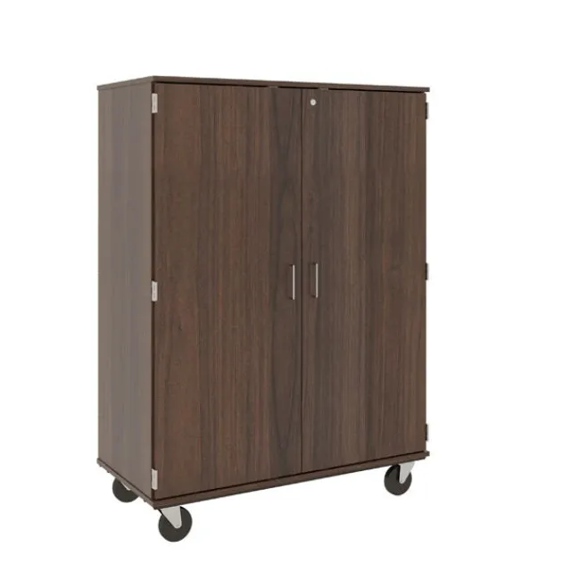 Stevens Industries Mobile Wardrobe/Shelf Combo Storage Unit^ Mobile Cabinets|Wardrobe Cabinets