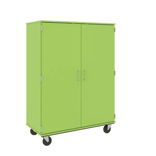 Stevens Industries Mobile Wardrobe/Shelf Combo Storage Unit^ Mobile Cabinets|Wardrobe Cabinets