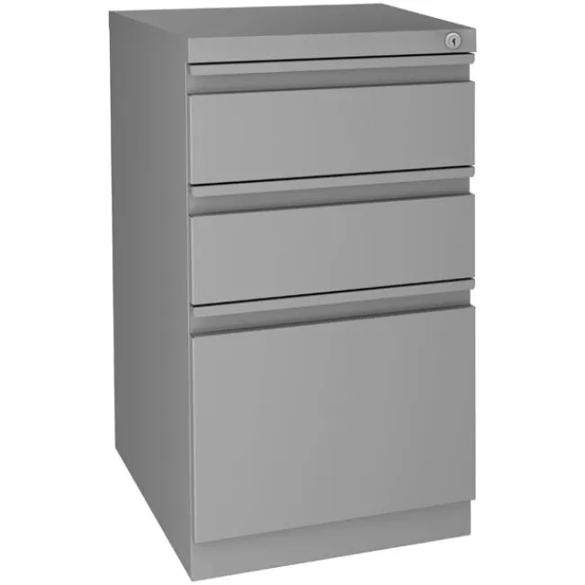 Hirsh Industries Modern Teacher T-Leg Desk w/ Single Pedestal - 60” W x 24” D^ Teacher Desks|Instructor Desks