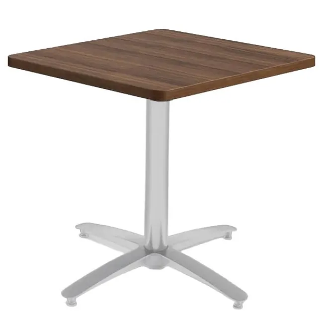 KFI Seating Mode Silver Arched Base Square Cafe Tables^ Cafe Tables|Café