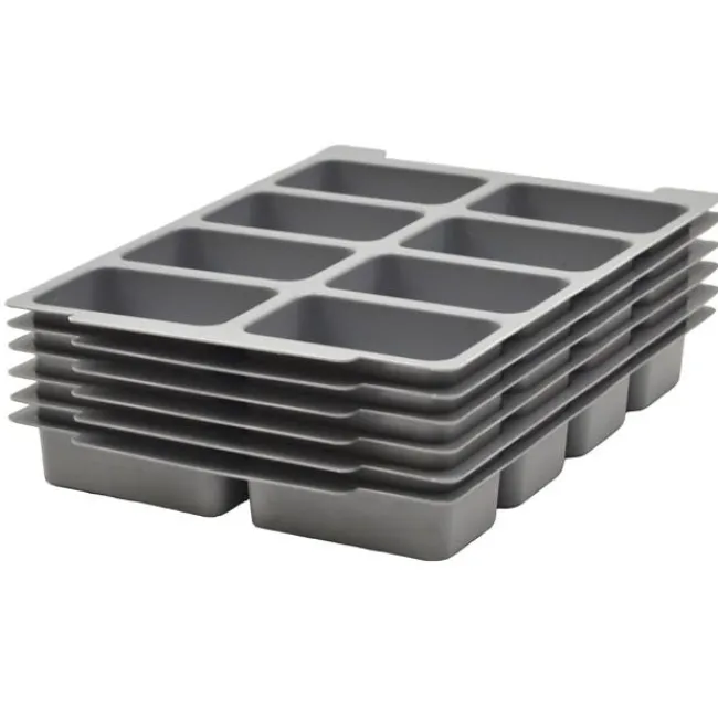 Gratnells Molded Shallow Tray Inserts^ Tote & Bin Storage|Cubbies