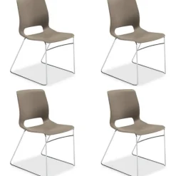 Hon Motivate High-Density Stacking Chair - Set of 4^ Reception & Waiting Room|Church
