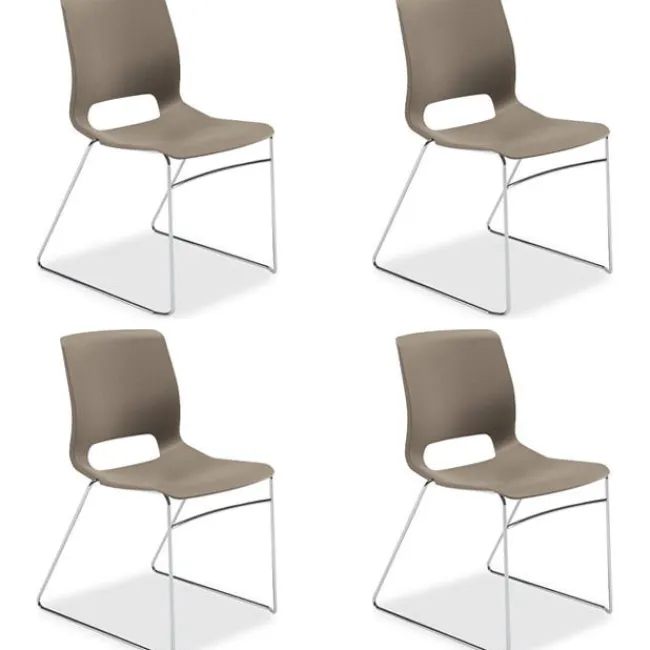 Hon Motivate High-Density Stacking Chair - Set of 4^ Reception & Waiting Room|Church