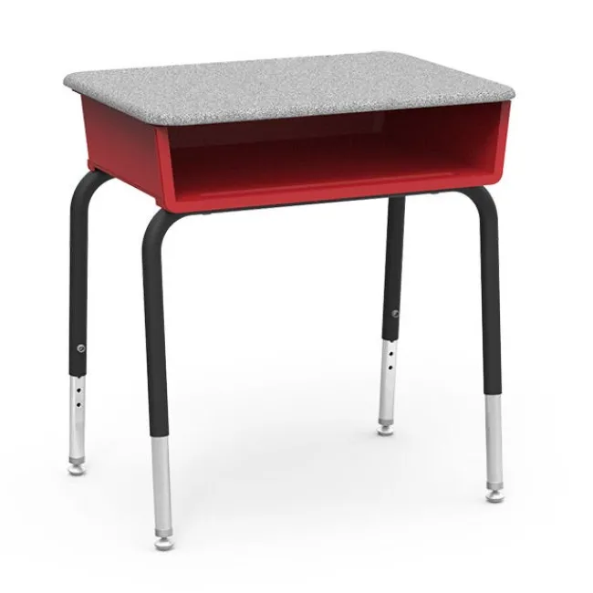 Virco 785M Solid Plastic Open Front Student Desks^ Open Front School Desks