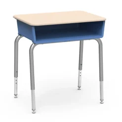 Virco 785M Solid Plastic Open Front Student Desks^ Open Front School Desks