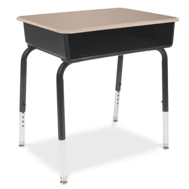 Virco 785M Solid Plastic Open Front Student Desks^ Open Front School Desks