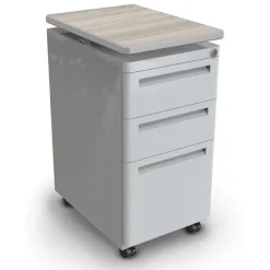 Mooreco MTD Height Adjustable File Cabinet^ Counter-Height Storage|File Cabinets