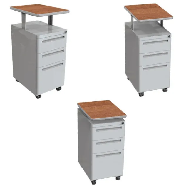 Mooreco MTD Height Adjustable File Cabinet^ Counter-Height Storage|File Cabinets