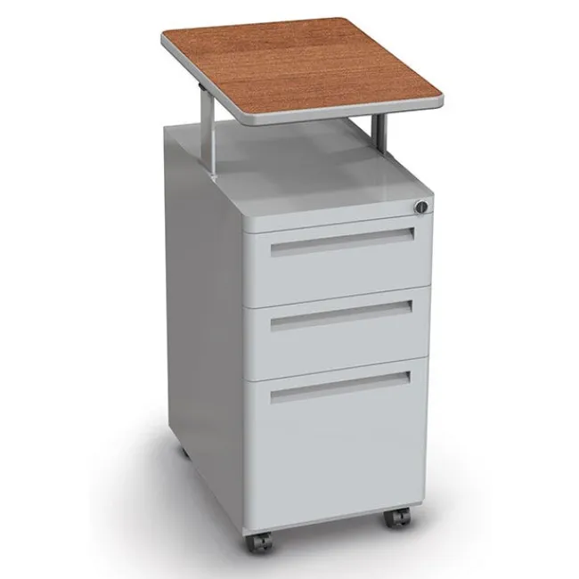 Mooreco MTD Height Adjustable File Cabinet^ Counter-Height Storage|File Cabinets
