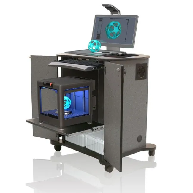 CEF Multi Maker 3D Printer Cart XL^ Charging Stations
