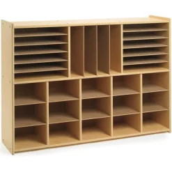 Angeles Multi-Section Storage Unit^ Cubbies|Tall Cabinets