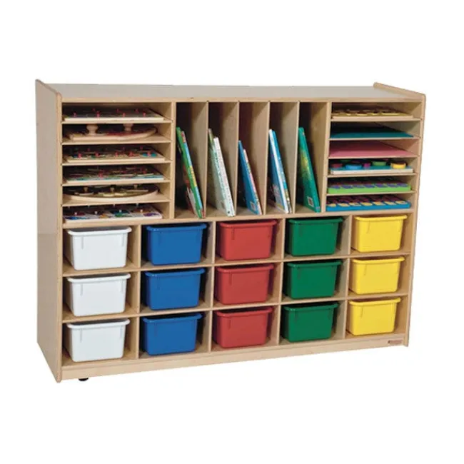 Wood Designs Multi-Storage System^ Cubbies