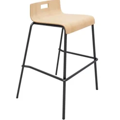 KFI Seating Multi-Use Padded Counter Height Half-Back Stool^ Cafe Stools|Stools