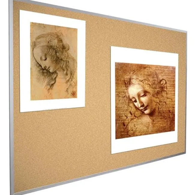 Best-Rite Natural Cork-Plate Tackboard^ Bulletin Boards
