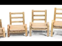 Angeles NaturalWood Kid's Chairs (Set of 2)^Kids Kids Chairs