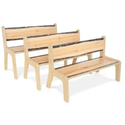 Whitney Brothers Nature View Live Edge Benches^ Benches