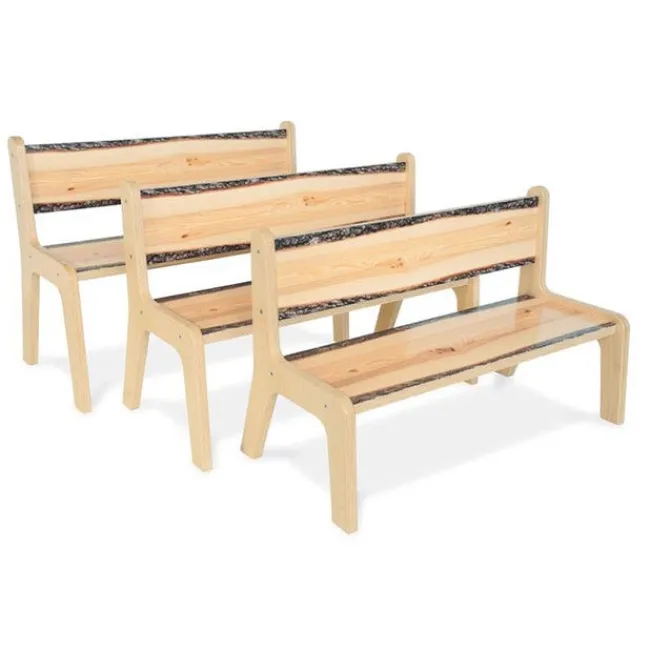 Whitney Brothers Nature View Live Edge Benches^ Benches