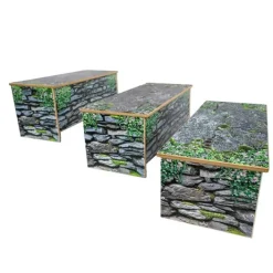 Whitney Brothers Nature View Stone Wall Benches^ Benches