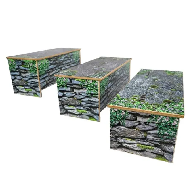 Whitney Brothers Nature View Stone Wall Benches^ Benches