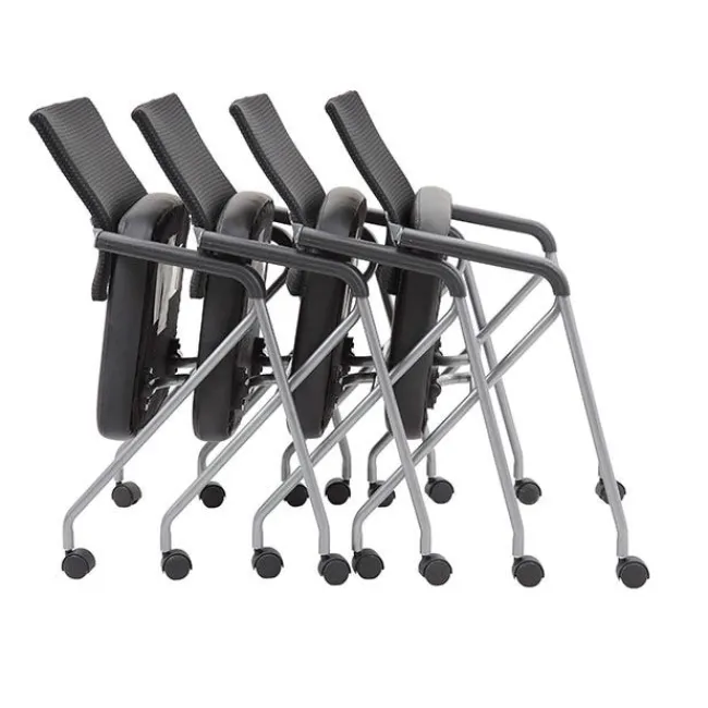 Boss Nesting Mesh Back Chair Set^ Folding Chairs