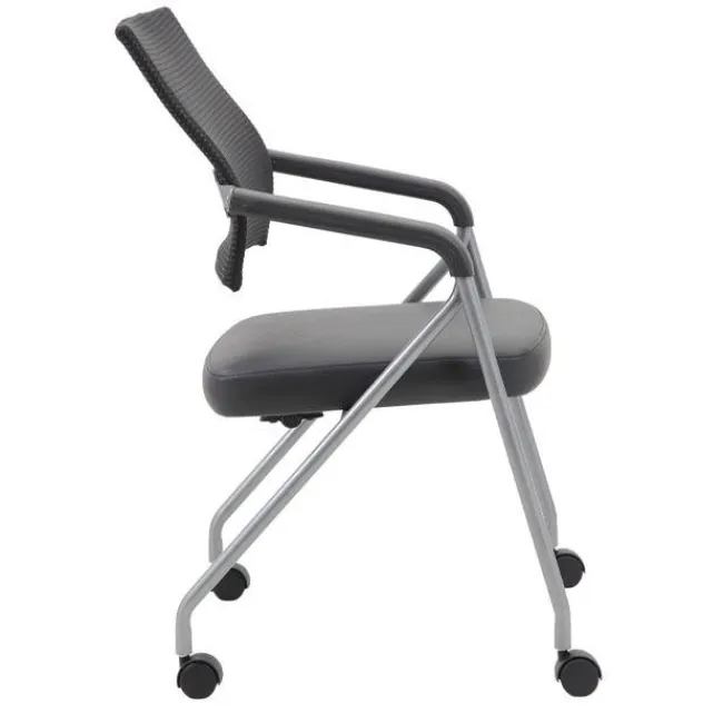 Boss Nesting Mesh Back Chair Set^ Folding Chairs