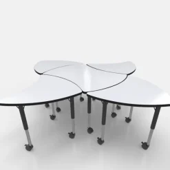 CEF Nesting Tables with Dry Erase Top^ Dry Erase