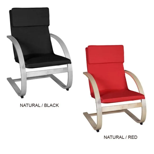 Regency Office Products Niche Mia Bentwood Reclining Chair^ Reception & Waiting Room